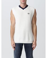 Fred Perry Sleeveless sweaters for Men | Online Sale up to 60% off | Lyst