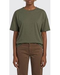 FEDERICA TOSI - Basic Cotton T-Shirt - Lyst