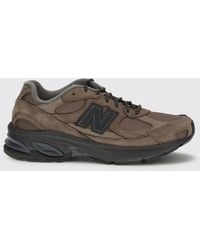 New Balance - 2010 Nubuck And Ripstop Nylon Sneakers - Lyst