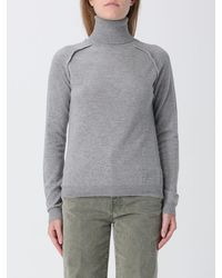 Dondup - Long-Sleeved Wool Turtleneck Jumper With Ribbed Hems - Lyst