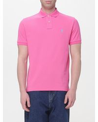 Polo Ralph Lauren - Cotton Polo Shirt With Pony Logo - Lyst