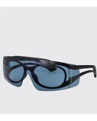 McQueen - Two-Tone Acetate Square Sunglasses - Lyst