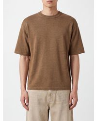 Roberto Collina - Linen T-Shirt - Lyst
