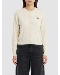 Maison Kitsuné - Maison Kitsun&Eacute Crew Neck Cardigan - Lyst