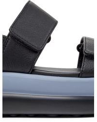 Camper - Pelotas Flota Up Grained Leather Sandals - Lyst