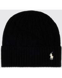 Polo Ralph Lauren - Wool And Cashmere Beanie With Embroidered Logo - Lyst