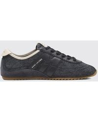 Marc Jacobs - The 400 Bleecker Runner Leather And Technical Fabric Sneakers - Lyst