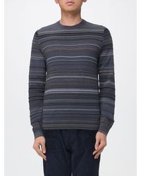 Paul Smith - Striped Merino Wool Crew-Neck Jumper - Lyst