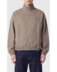 Amiri - Stretch Polyester Bomber Jacket With High Neck And Logo - Lyst