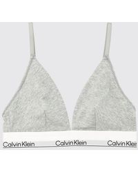 Calvin Klein - Triangle Bra - Lyst