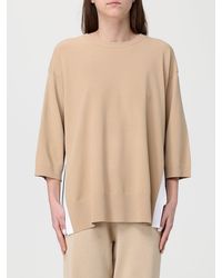 Kangra - Two-Tone Viscose Blend Top - Lyst