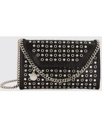 Stella McCartney - Falabella Eco Alter Mat Mini Crossbody Bag With Studs - Lyst