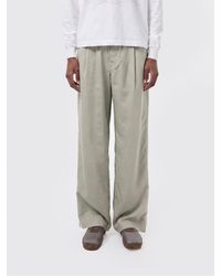 Our Legacy - Wide Viscose Blend Trousers - Lyst