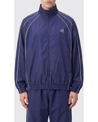 Balenciaga - Relaxed Fit Cotton-Blend Zip-Up Sweatshirt With A High Neck - Lyst