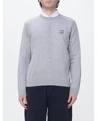 Maison Kitsuné - Maison Kitsun&Eacute Wool Cardigan - Lyst