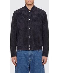 Yves Salomon - Suede Bomber Jacket - Lyst