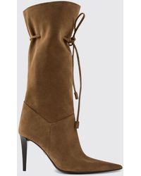 Giuseppe Zanotti - Suede Knee-High Boots With Stiletto Heel - Lyst