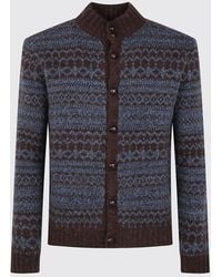 Ballantyne - Cardigan Di Lana - Lyst