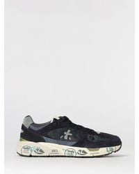 Premiata - Mase Suede And Canvas Sneakers - Lyst