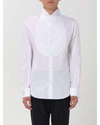 Emporio Armani - Camicia elegante in cotone - Lyst