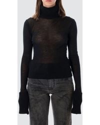 Our Legacy - 100% Merino Wool Slim Fit Flared Cuff Turtleneck Jumper - Lyst