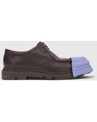 Camper - Junction Derby-Schuhe Aus Recyceltem Leder Von - Lyst