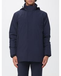 Save The Duck - Short Waterproof Polyester Parka With Hood And Concealed Closure - Lyst