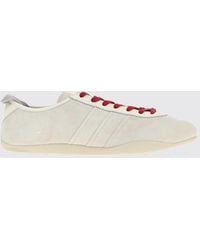 Y-3 - Tokyo Suede Sneakers With Tone-On-Tone Printed Logo - Lyst