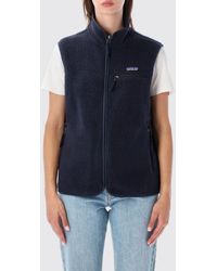 Patagonia - Classic Retro-X High-Neck Fleece Vest With Zip Pockets - Lyst