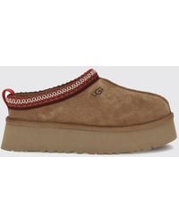 UGG - Tazz Ii Suede Mules With Platform Sole And Contrasting Stitching - Lyst