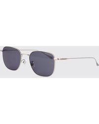 Montblanc - Mb0477Sa Metal Sunglasses - Lyst