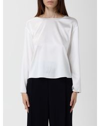 Emporio Armani - Top Di Seta - Lyst
