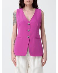 Liu Jo - Single-Breasted Tailored Vest - Lyst