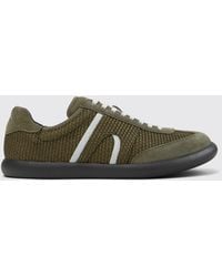 Camper - Pelotas Soller Lyocell Tencel And Suede Sneakers - Lyst