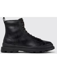 Camper - Brutus+ Leather Ankle Boots - Lyst