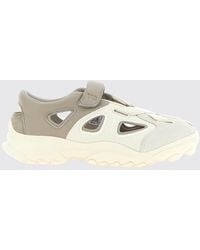 Y-3 - Gsg9 Mesh And Leather Sandals - Lyst
