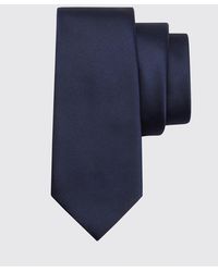 Ferragamo - Solid Color Pure Silk Formal Tie - Lyst