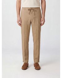 120% Lino - Pants - Lyst