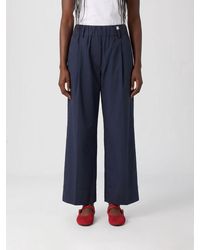 Myths - Cotton Palazzo Trousers - Lyst