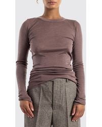 Rick Owens - Long-Sleeved Slim Fit T-Shirt - Lyst