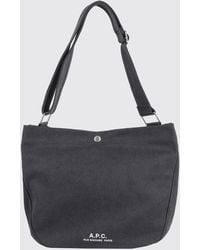 A.P.C. - Journal Canvas Bag - Lyst