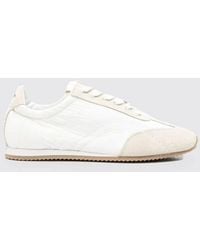 TOTEME - Bicolor Recycled Nylon And Suede Sneakers - Lyst