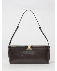 Elisabetta Franchi - Naplak Effect Bag - Lyst