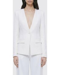 Patrizia Pepe - Single-Breasted Polyester Blazer - Lyst
