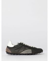 Maison Margiela - Sprinters Nylon And Suede Sneakers - Lyst