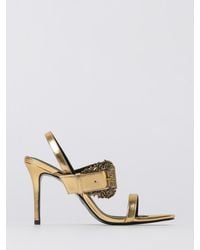 Versace Jeans Couture - Flat Sandals - Lyst