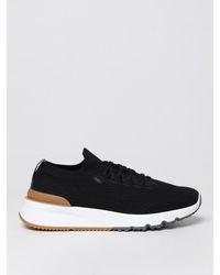 Brunello Cucinelli - Sneakers In Cotton Knit - Lyst