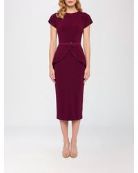 Norma Kamali - Jersey Midi Dress - Lyst