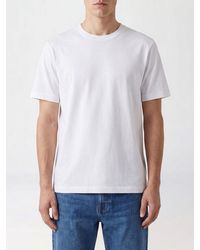 Circolo 1901 - Short-Sleeved Pure Cotton Crew Neck T-Shirt - Lyst