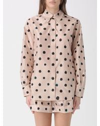 Fendi - Polka Dot Taffeta Shirt - Lyst